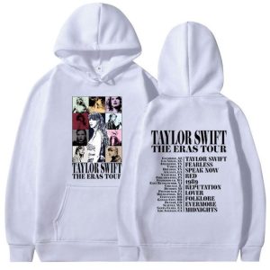 Taylor Swift White Hoodie