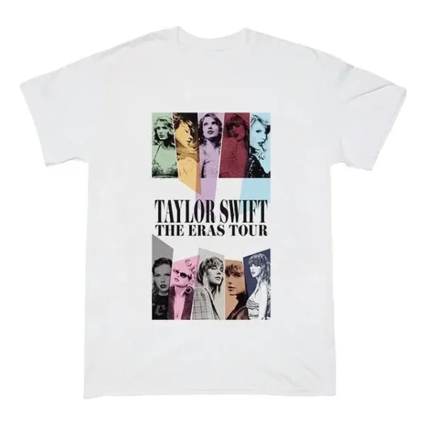 Taylor Swift Cotton White T-shirt